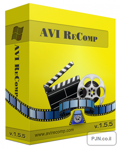 AVI ReComp 1.5.6 הדבקת כתוביות בסרטים