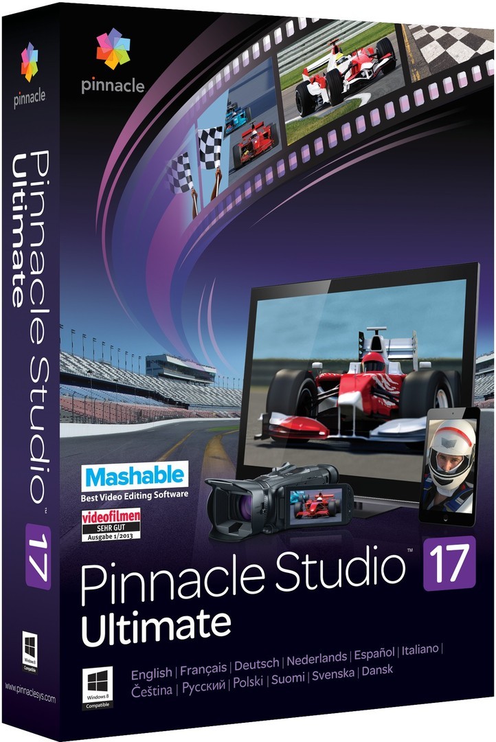 Pinnacle Studio 17.6 Ultimate עריכת ווידאו